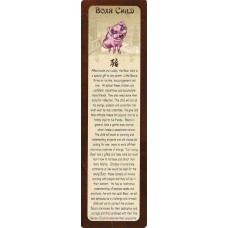 BOOKMARK CHINESE ASTROLOGY BOAR CHILD